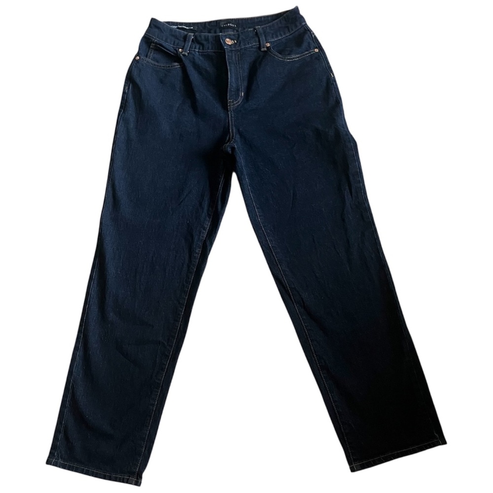 Talbots High Waist Relaxed Jean - Dark Wash - Picture 2 of 6
